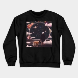 Starry Rooftop Crewneck Sweatshirt